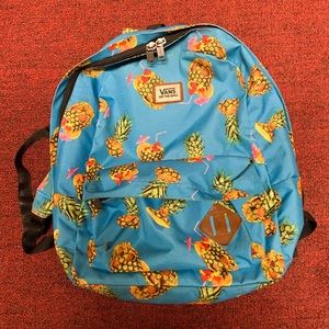Vans  pineapple skull backpack